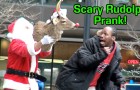 Scary Rudolph Christmas Prank!