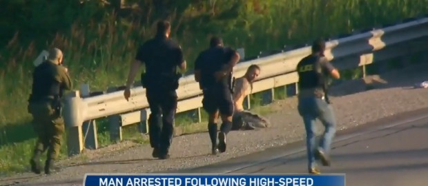 Real Life GTA: Shooting Suspect Leads Police On Highway Chase