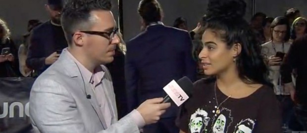 Jessie Reyez On The Red Carpet At The 2018 JUNO Awards