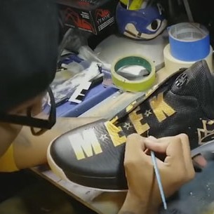 custom shoe artist