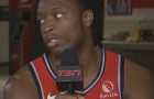 OG Anunoby Talks Recovery, Learning From Kawhi And Kobe