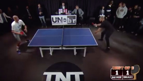 Drake Vs Reggie Miller Full Ping Pong Contest