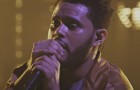 The Weeknd & Kendrick Lamar Perform Sidewalks At The LA Hangar Studios