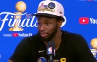 Andrew Wiggins Postgame Interview After Winning Game 6 Of The 2022 NBA Finals!