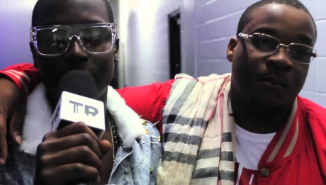 Blacka Da Don And Cheffie Backstage