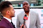 Dames Nellas With NBA Legend Magic Johnson At We Day