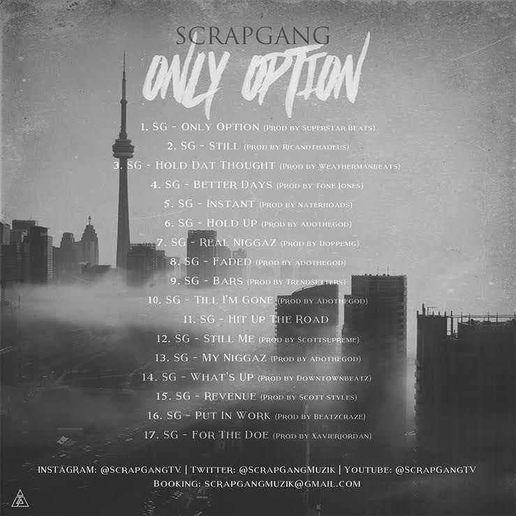 Scrap Gang- Only Option back