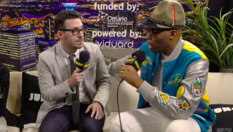 Kardinal Offishall Backstage At The 2016 JUNO Awards