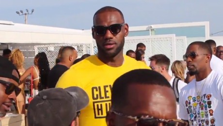 Lebron James Cabana Pool Party 2016