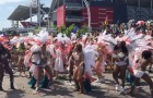 Carnival Nationz White Peacock Crossing The Stage – Caribana 2016