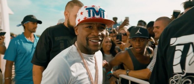 Floyd Mayweather At Cabana Pool Bar