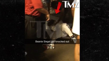 Beanie Sigel Knocked Out Backstage