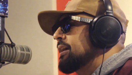 Sean Paul Drops A Freestyle By The Z1035 Studios In Toronto
