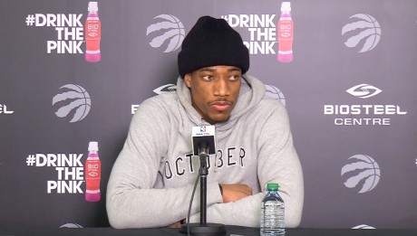 Raptors Locker Clean Out: DeMar DeRozan