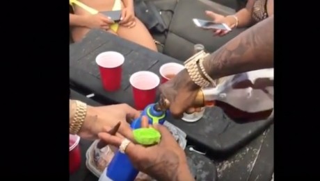 Tory Lanez Fills Super Soakers With Henny To Celebrate Memorial Day