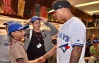 Marcus Stroman Delights Kids At Valley Park Middle School