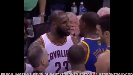 Lebron James vs Kevin Durant Toronto Man Edition