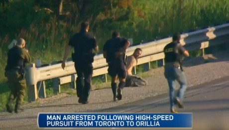Real Life GTA: Shooting Suspect Leads Police On Highway Chase