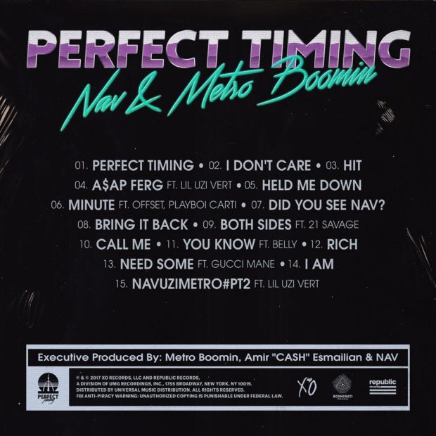 Nav x Metro Boomin- Perfect Timing