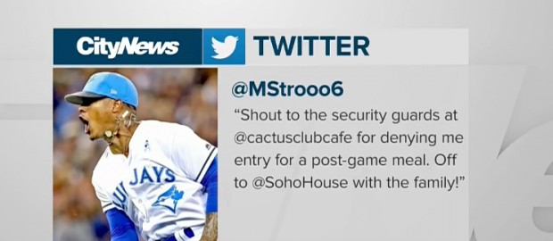 Stroman Denied Service At Cactus Club Restaurant