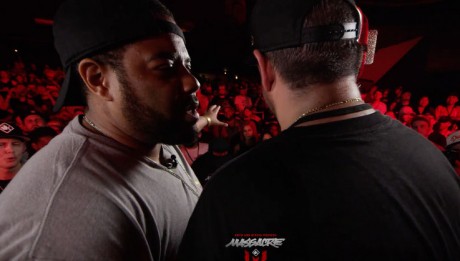 KOTD: Rap Battle – The Saurus vs Charlie Clips