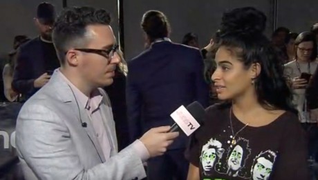 Jessie Reyez On The Red Carpet At The 2018 JUNO Awards