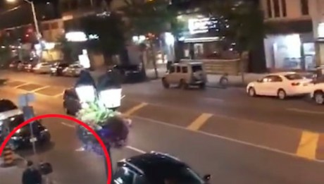 Footage Appears To Show Gunman Firing Into Danforth Cafe
