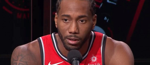 Kawhi Leonard Toronto Raptors Media Day