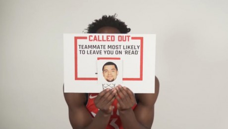 Raptors Call Each Other Out For Fun