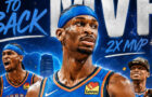 Shai Gilgeous-Alexander Becomes A 2x Kia NBA MVP!